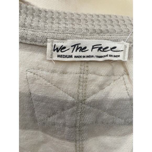 Free People Womens Sail Away Top Size M in Natural - Picture 3 of 3